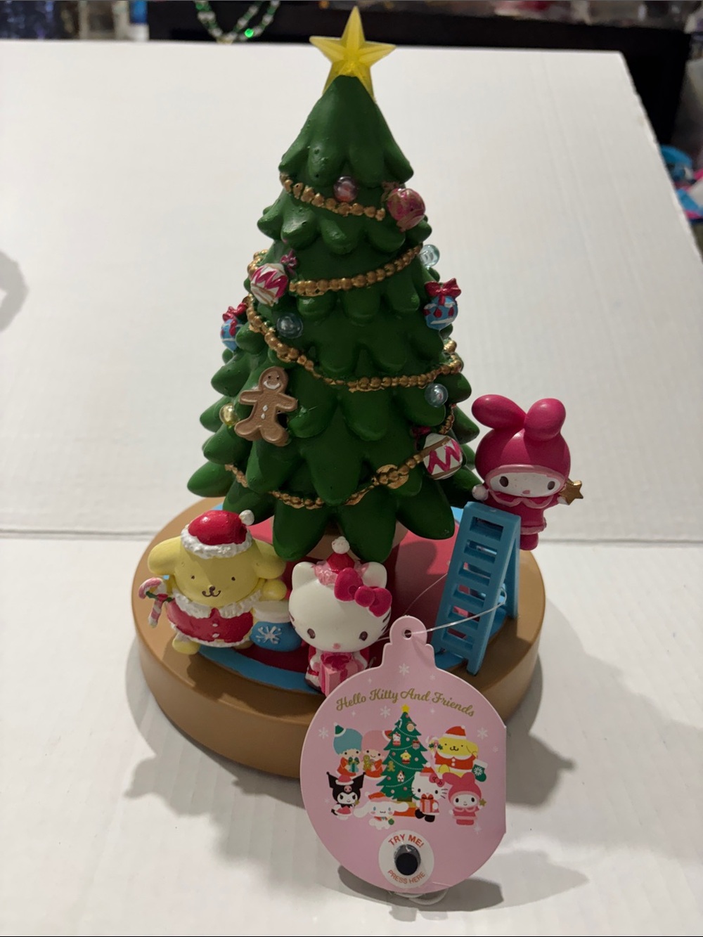 Hello Kitty Friends Christmas Tree Figurine